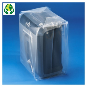 Miljövänliga plastpåsar med bälg 150 my RAJA