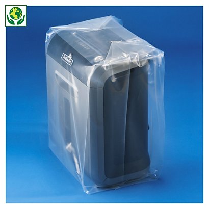 Miljövänliga plastpåsar med bälg 150 my RAJA - 1