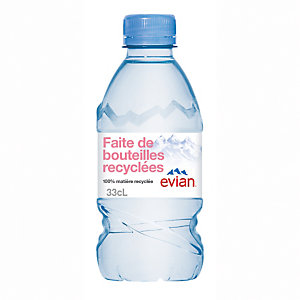 Mineraalwater Evian, in fles, set van 24 x 33 cl