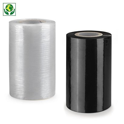 Mini-bobines de film étirable 125 mm 30 % recyclé Raja - 1