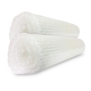 Mini bubble wrap rolls, 30% recycled 