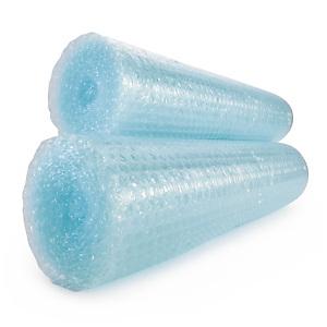 Mini bubble wrap rolls, 30% recycled 