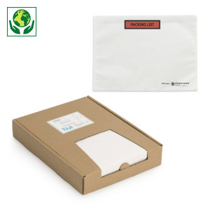 Mini-colis pochettes porte-documents en papier avec impression Raja