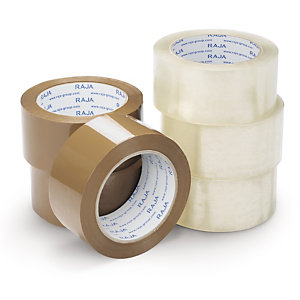 Mini confezione di nastri adesivi in polipropilene silenzioso qualità industriale RAJA