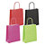 Mini kraft paper bags, raspberry, 180x220x80mm, pack of 50 - 2