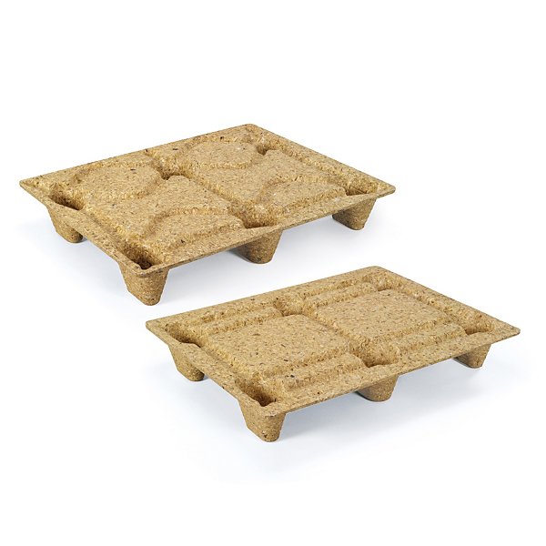 Mini pallet in legno pressato - 2