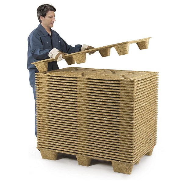 Mini pallet in legno pressato - 3