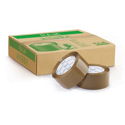 Mini paquete 6 rollos de cinta adhesiva de polipropileno silencioso RAJA® - 1