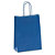 Mini-saco de papel kraft azul 18x24x8 cm - 1