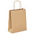 Mini Shopper, Carta Kraft, 18 x 24 x 8 cm, Avana (confezione 50 pezzi) - 1