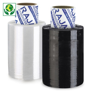 Minibobina film estirable 100 mm 30% reciclado RAJA®