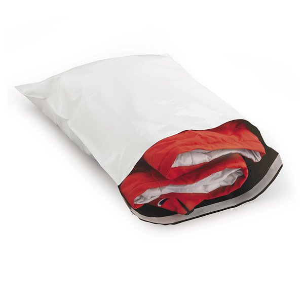 Minipaquete de 100 bolsas de plástico opaco reciclado 60 micras RAJA® - 2