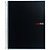 MIQUELRIUS M Notebook 08 Basic Cuaderno, A5, cuadriculado, 200 hojas, cubierta polipropileno, negro - 1