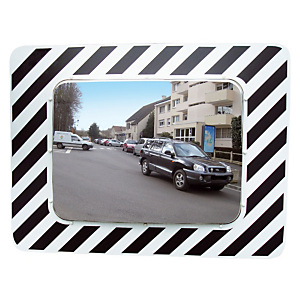 Miroir d'agglomération Vialux® en polymir 80 x 60 cm Miroir d'agglomération Vialux® en polymir 80 x 60 cm