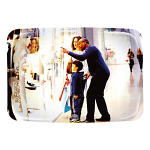 Miroir de surveillance pour intérieur Décorativ 40 x 60 cm