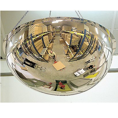 Miroir de surveillance pour intérieur Volum hémisphérique 360° diamètre 45  cm - Miroirs de sécurité