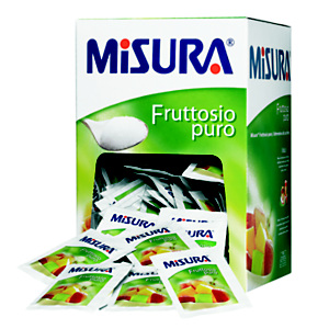MISURA Dispenser 120 bustine Fruttosio puro MISURA Dispenser 120 bustine Fruttosio puro