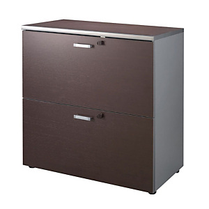 Mobile portacartelle Linea Vertigo, 90 x 45 x 90 cm, Wengè Mobile portacartelle Linea Vertigo, 90 x 45 x 90 cm, Wengè