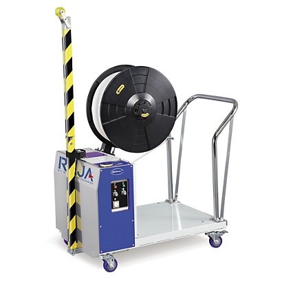 Mobile Vertical Pallet Strapping Machine