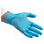 Modré nitrilové rukavice - 1