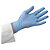 Modré nitrilové rukavice - 2