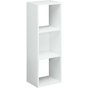 Module bibliothèque Multicases Classique - 3 cases - Blanc Module bibliothèque Multicases Classique - 3 cases - Blanc