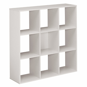 Module bibliothèque Multicases Color - 9 cases - Aluminium Module bibliothèque Multicases Color - 9 cases - Aluminium