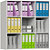 Module bibliothèque Multicases Color -  9 cases - Blanc - 2