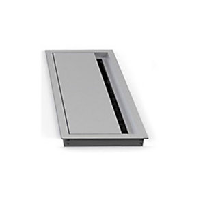 Modulo top access, 10 x 30 cm, Alluminio