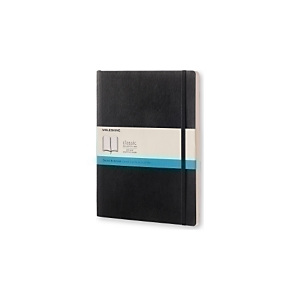 MOLESKINE Clásico Cuaderno, tapa blanda, 19 x 25 cm 192 hojas 70gr. punteada con goma negra MOLESKINE Clásico Cuaderno, tapa blanda, 19 x 25 cm 192 hojas 70gr. punteada con goma negra