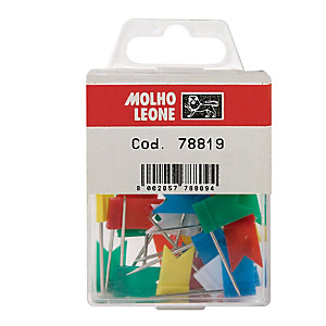 MOLHO LEONE Spilli cartografici (confezione 40 pezzi) MOLHO LEONE Spilli cartografici (confezione 40 pezzi)