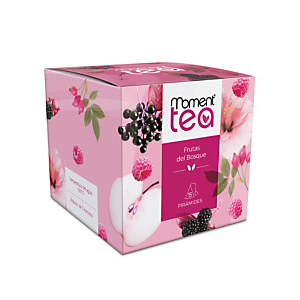 Moment Tea Infusión de Frutas del Bosque Premium, Caja de 15 unidades