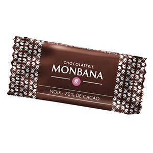 MONBANA CHOCOLATIER Depuis 1934 Paquet de 200 mini tablettes de chocolat Monbana 4g MONBANA CHOCOLATIER Depuis 1934 Paquet de 200 mini tablettes de chocolat Monbana 4g