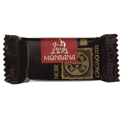 MONBANA CHOCOLATIER DEPUIS 1934 Paquet de 200 mini tablettes de chocolat Monbana 5g