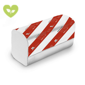 MONDOFFICE Asciugamani di carta piegati, 2 veli, 134 fogli, Piega a W, Finitura goffrata, Bianco (20 pacchi da 134 asciugamani) MONDOFFICE Asciugamani di carta piegati, 2 veli, 134 fogli, Piega a W, Finitura goffrata, Bianco (20 pacchi da 134 asciugamani)