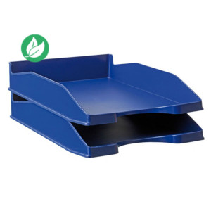 MONDOFFICE Bac à courrier recyclé - Bleu MONDOFFICE Bac à courrier recyclé - Bleu