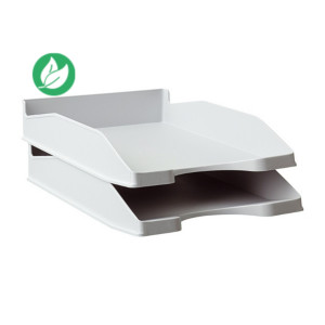 MONDOFFICE Bac à courrier recyclé - Gris MONDOFFICE Bac à courrier recyclé - Gris