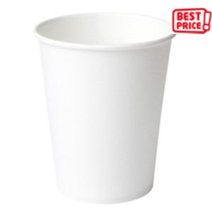 MONDOFFICE Bicchiere monouso in cartoncino/PE, 350 ml, Bianco (confezione 50 pezzi) MONDOFFICE Bicchiere monouso in cartoncino/PE, 350 ml, Bianco (confezione 50 pezzi)