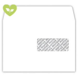 MONDOFFICE Busta commerciale con finestra, Strip adesivo, 16 x 23 cm, Bianco (confezione 500 pezzi) MONDOFFICE Busta commerciale con finestra, Strip adesivo, 16 x 23 cm, Bianco (confezione 500 pezzi)