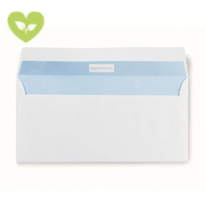 MONDOFFICE Busta commerciale senza finestra, Patella gommata, 11 x 23 cm, Bianco (confezione 500 pezzi) MONDOFFICE Busta commerciale senza finestra, Patella gommata, 11 x 23 cm, Bianco (confezione 500 pezzi)
