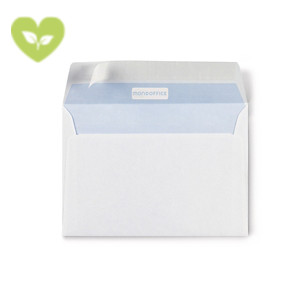MONDOFFICE Busta commerciale senza finestra, Strip adesivo, 16 x 23 cm, Bianco (confezione 500 pezzi) MONDOFFICE Busta commerciale senza finestra, Strip adesivo, 16 x 23 cm, Bianco (confezione 500 pezzi)