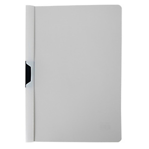 MONDOFFICE Cartellina con clip fermafogli, Capacità 30 fogli, PP, Grigio (confezione 25 pezzi) MONDOFFICE Cartellina con clip fermafogli, Capacità 30 fogli, PP, Grigio (confezione 25 pezzi)