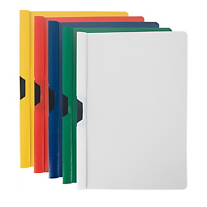 MONDOFFICE Cartellina con clip fermafogli, Capacità 60 fogli, PP, Colori assortiti (confezione 25 pezzi) MONDOFFICE Cartellina con clip fermafogli, Capacità 60 fogli, PP, Colori assortiti (confezione 25 pezzi)