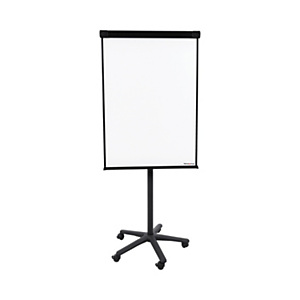MONDOFFICE Chevalet de conférence mobile tableau magnétique effaçable à sec avec 2 bras extensibles MONDOFFICE Chevalet de conférence mobile tableau magnétique effaçable à sec avec 2 bras extensibles