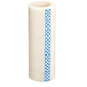 MONDOFFICE Cinta adhesiva de oficina, invisible, polipropileno, 19 mm x 33 m, pack de 8 cintas MONDOFFICE Cinta adhesiva de oficina, invisible, polipropileno, 19 mm x 33 m, pack de 8 cintas