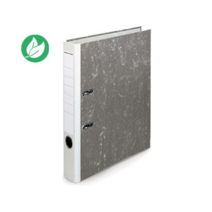 MONDOFFICE Classeur à levier A4 - Carton fort - Dos 5 cm - Gris MONDOFFICE Classeur à levier A4 - Carton fort - Dos 5 cm - Gris