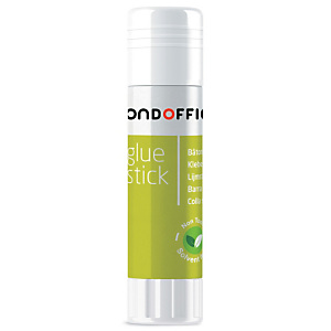 MONDOFFICE Colle blanche à base de composants naturels sans solvant non toxique - Bâton de 20 g MONDOFFICE Colle blanche à base de composants naturels sans solvant non toxique - Bâton de 20 g