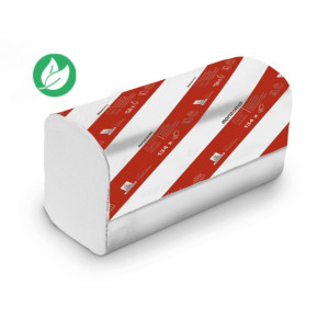 MONDOFFICE Essuie-mains pliage en W double épaisseur gaufrés 220 mm - Blanc - Lot de 20 paquets 134 feuilles MONDOFFICE Essuie-mains pliage en W double épaisseur gaufrés 220 mm - Blanc - Lot de 20 paquets 134 feuilles