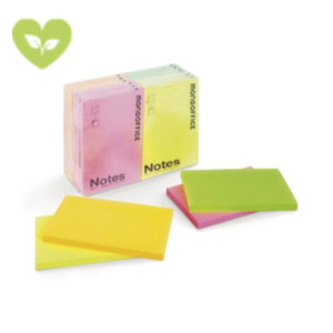 MONDOFFICE Foglietti adesivi riposizionabili, 76 x 127 mm, Blocchetti da 100 foglietti, Colori neon assortiti (confezione 12 pezzi) MONDOFFICE Foglietti adesivi riposizionabili, 76 x 127 mm, Blocchetti da 100 foglietti, Colori neon assortiti (confezione 12 pezzi)