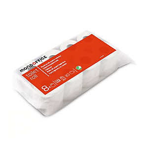 MONDOFFICE Papier toilette double épaisseur Confort blanc - 48 rouleaux de 180 feuilles MONDOFFICE Papier toilette double épaisseur Confort blanc - 48 rouleaux de 180 feuilles